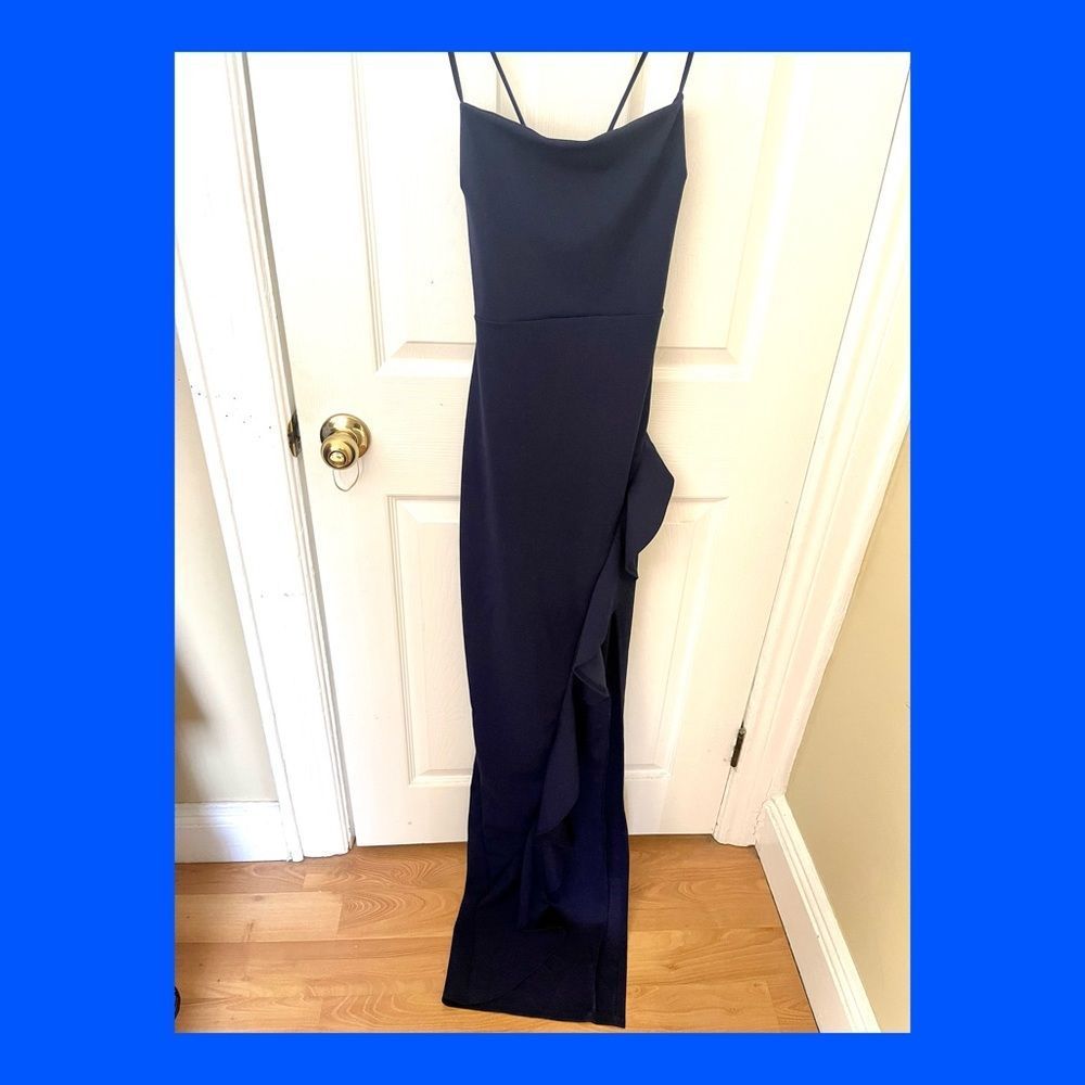 Navy Blue WINDSOR Gown cocktail mother of the bride